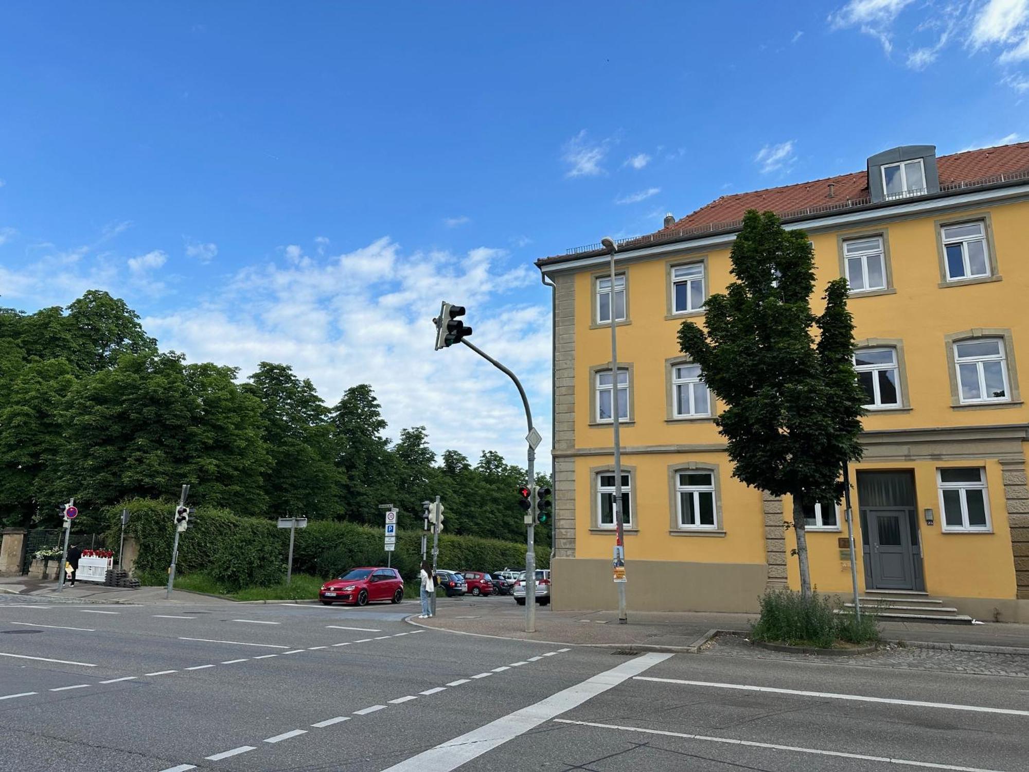 Apartment Am Schloss Ludwigsburg Buitenkant foto